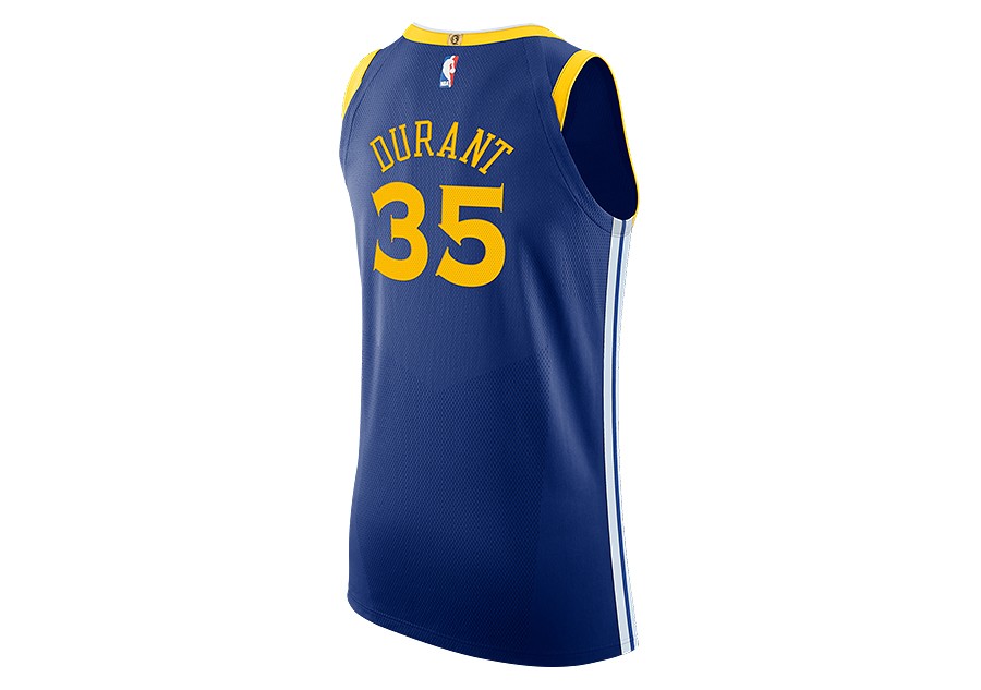 Authentic Nike Kevin Durant #35 Golden State Warriors NBA Jersey T-Shirt NEW