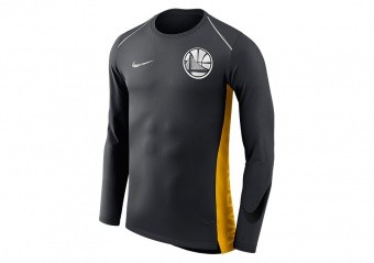 NIKE NBA GOLDEN STATE WARRIORS HYPER ELITE TOP BLACK PINE