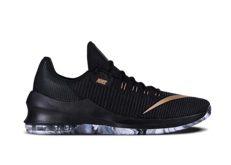 NIKE AIR MAX INFURIATE 2 LOW BLACK GOLD