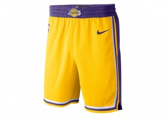 Vintage Nike NBA Los Angeles Lakers Basketball Pants Size L.