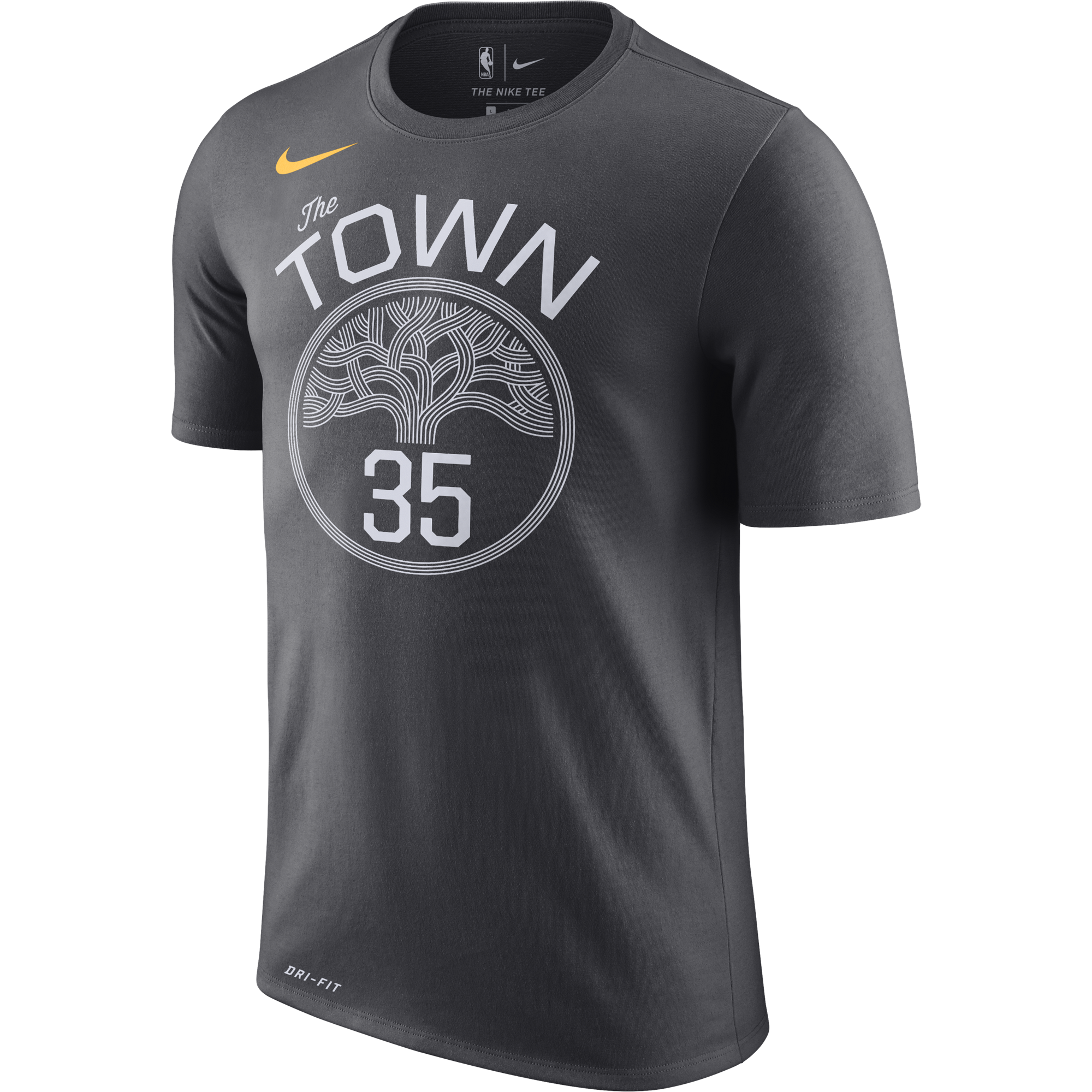 NIKE NBA GOLDEN STATE WARRIORS KEVIN DURANT DRY TEE BLACK