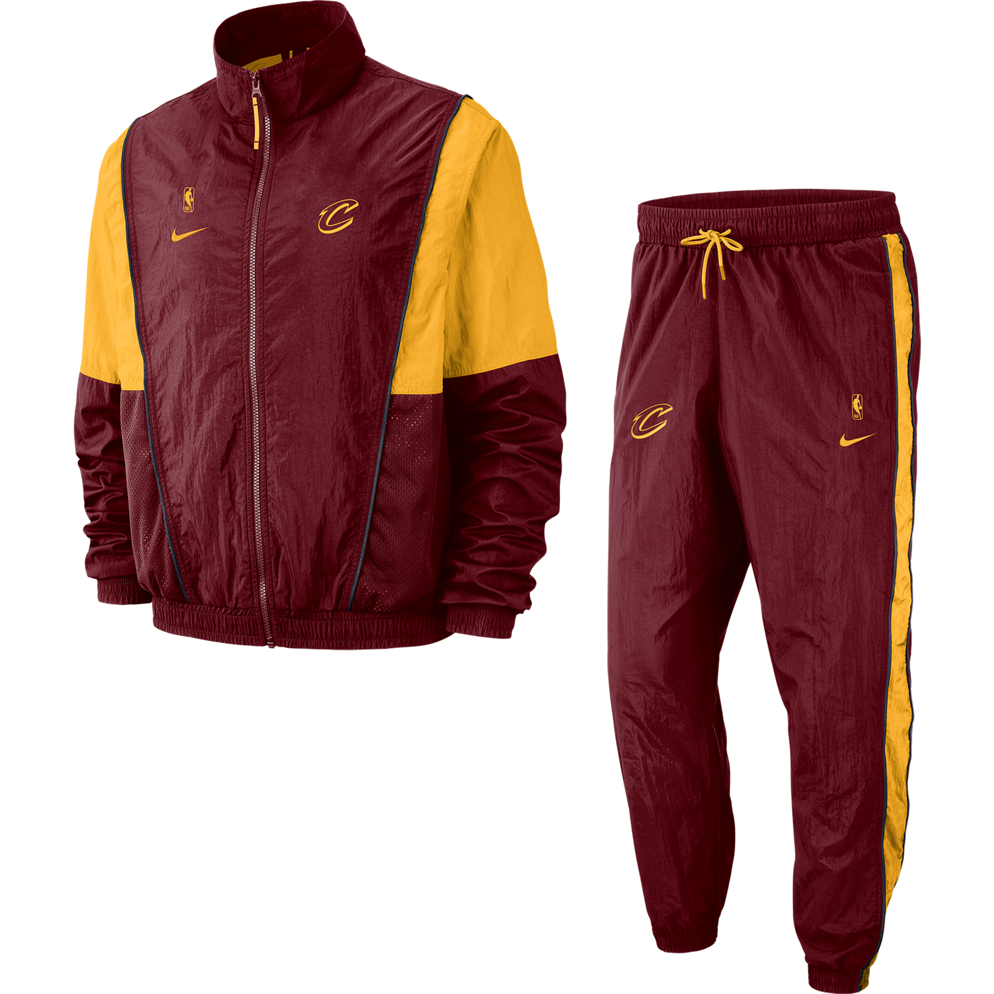 NIKE NBA CLEVELAND CAVALIERS COURTSIDE TRACKSUIT TEAM RED