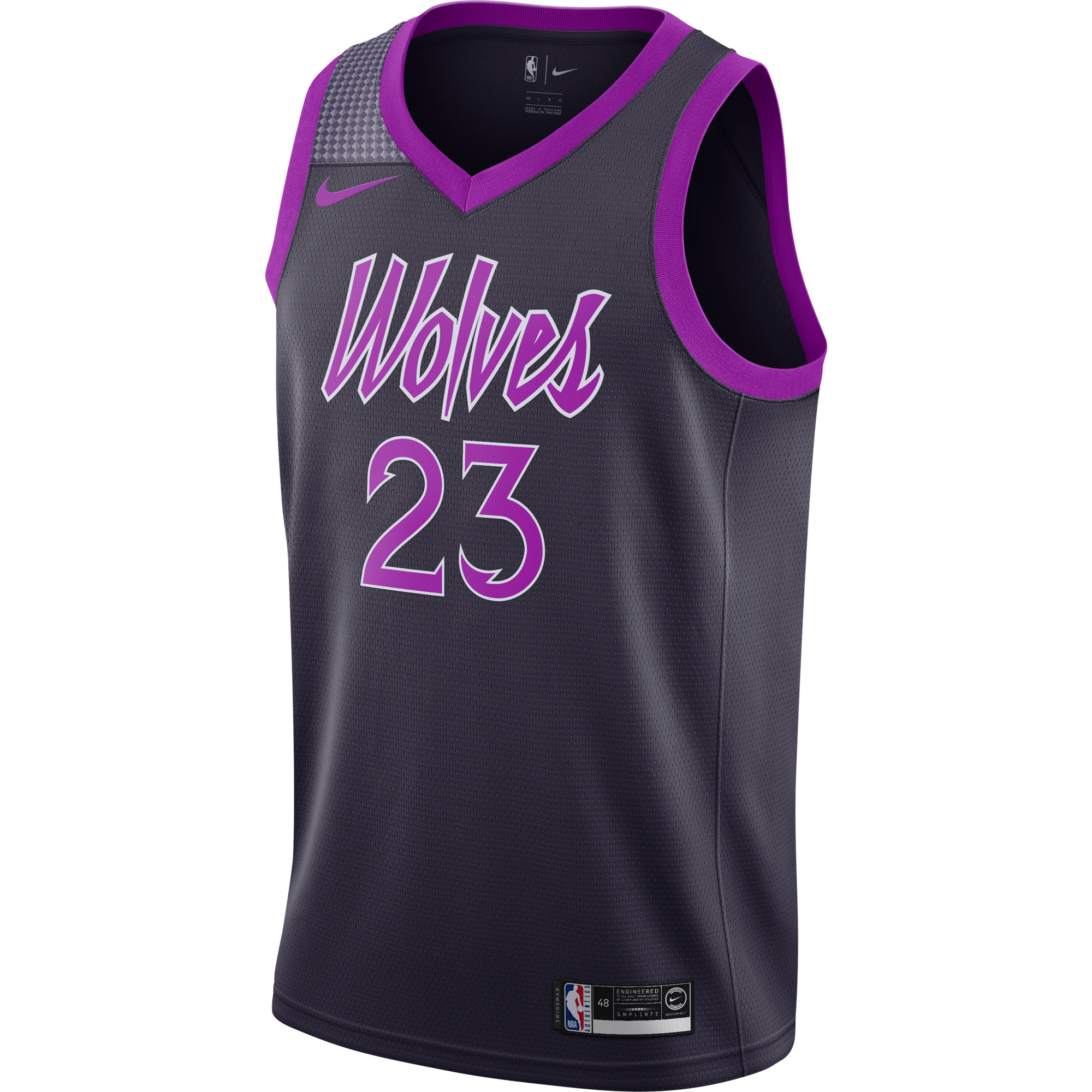 wolves jersey purple