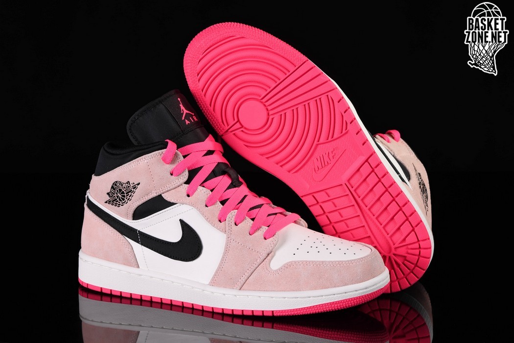 Nike Air Jordan 1 Retro Mid Se Hyper Pink