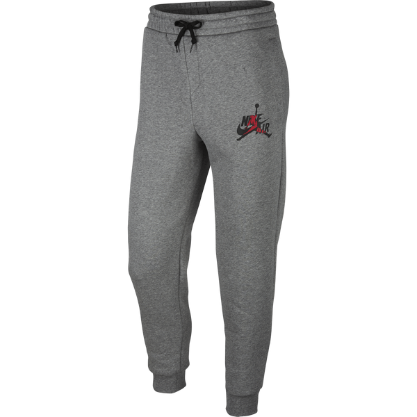 NIKE AIR JORDAN JUMPMAN CLASSICS FLEECE PANTS GREY HEATHER