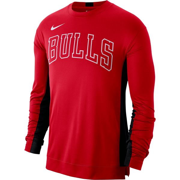 NIKE NBA CHICAGO BULLS SHOOTER DRI-FIT TOP UNIVERSITY RED