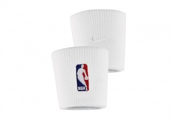 NIKE NBA WRISTBANDS WHITE