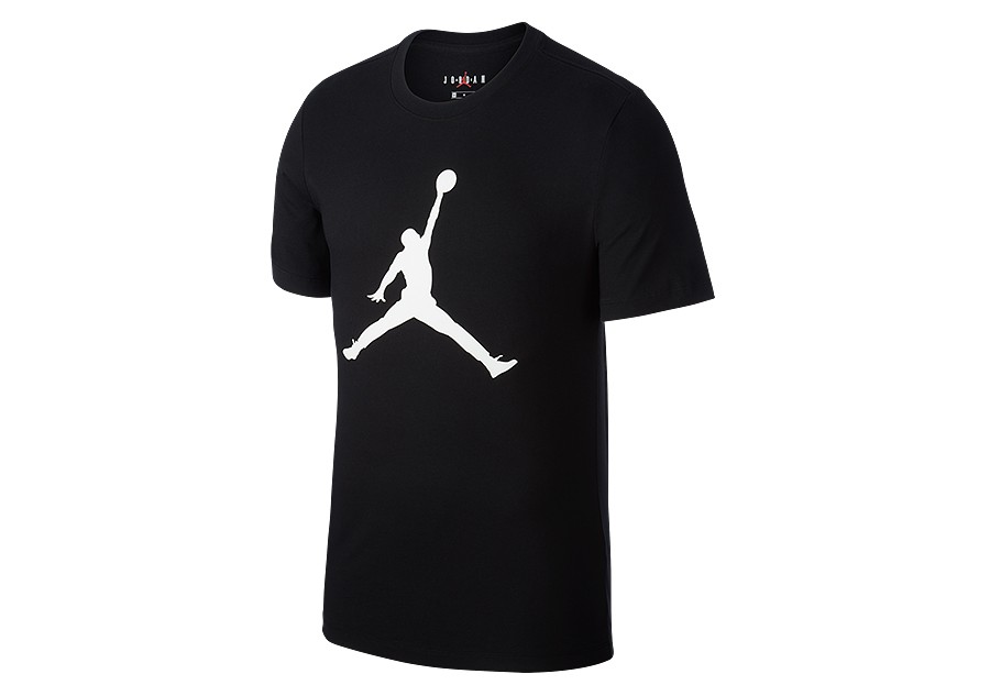 jordan shirt black and white