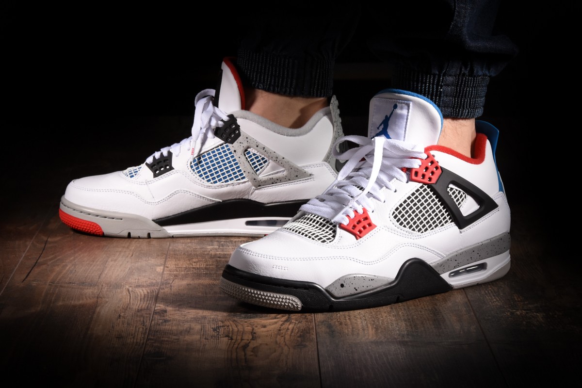 NIKE AIR JORDAN 4 RETRO SE WHAT THE