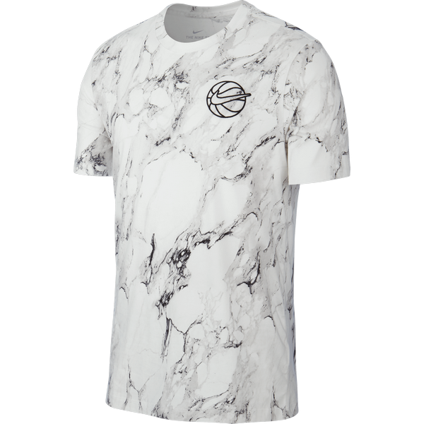NIKE HBR MARBLE TEE WHITE