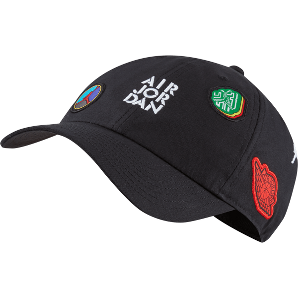 NIKE AIR JORDAN H86 STICKER CAP BLACK