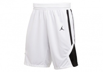 jordan white basketball shorts