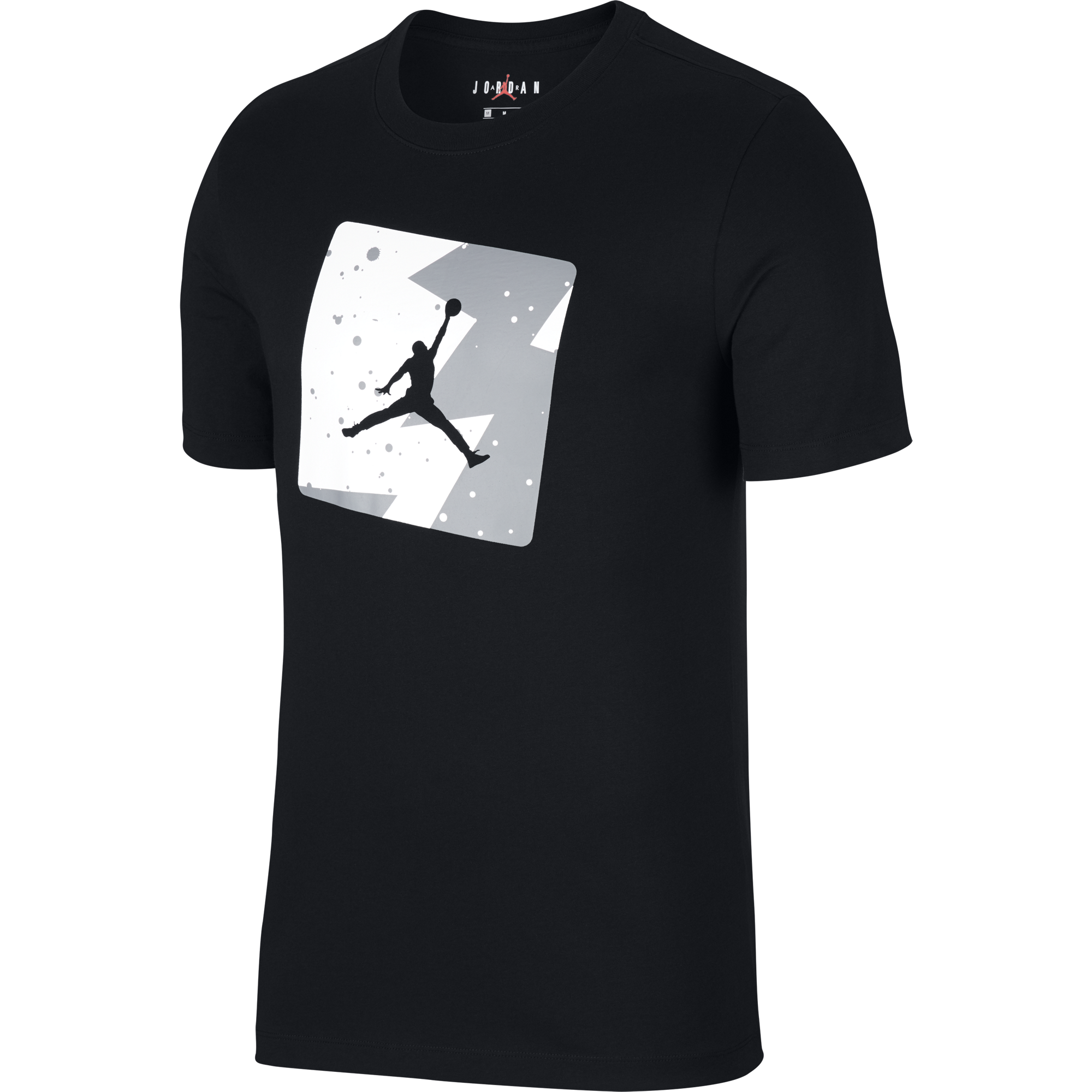 NIKE AIR JORDAN POOLSIDE CREW TEE BLACK