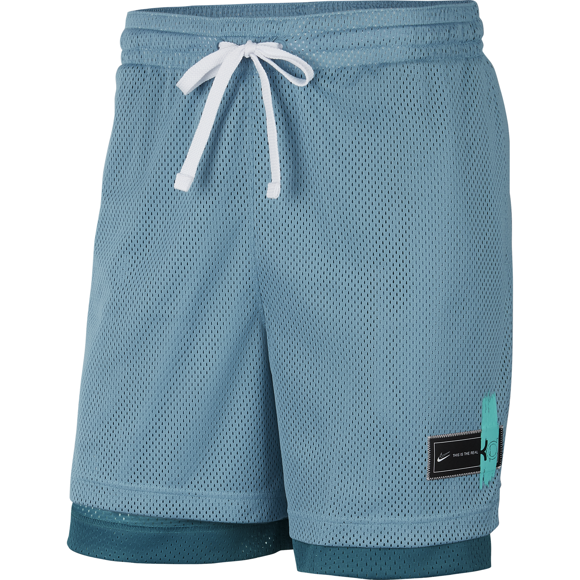 NIKE KD REVERSIBLE SHORTS CERULEAN