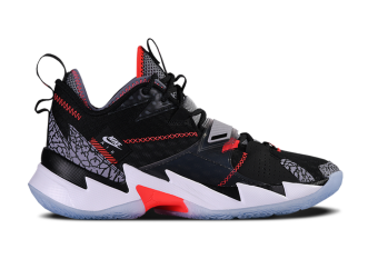 NIKE AIR JORDAN WHY NOT ZER0.3 GS BLACK CEMENT R. WESTBROOK