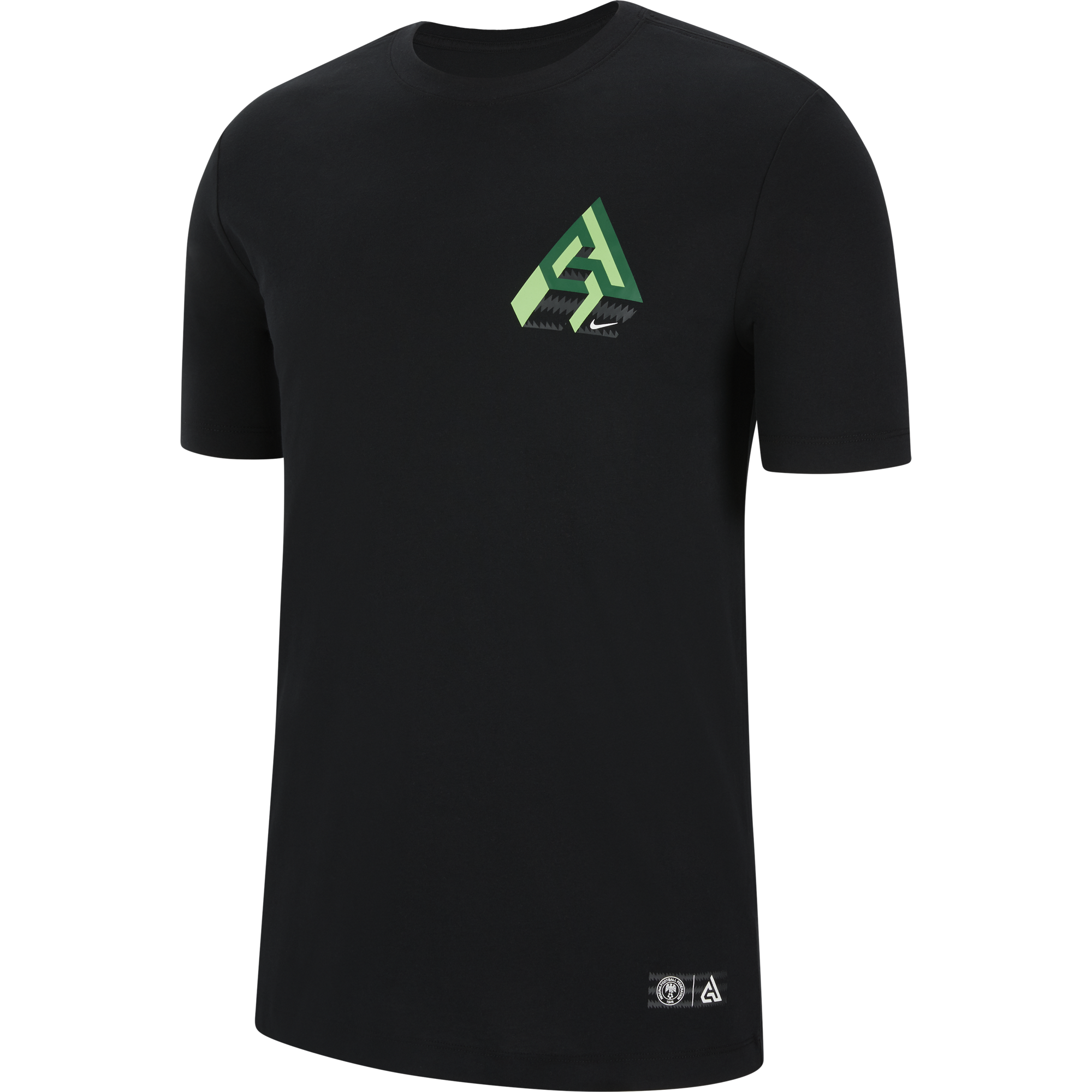 NIKE GIANNIS LOGO DRI-FIT TEE BLACK