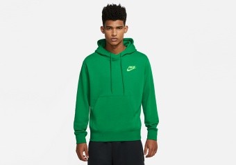 NIKE GIANNIS FREAK PULLOVER HOODIE PINE GREEN