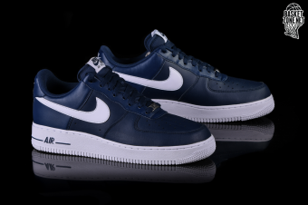 Navy blue air force ones sales