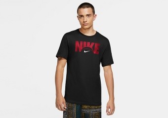 NIKE HBR DRI-FIT TEE BLACK