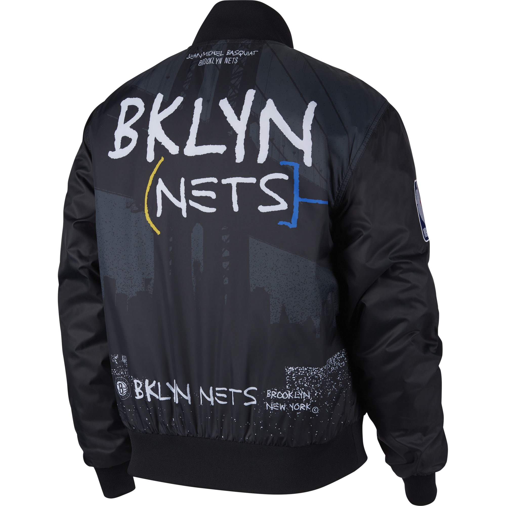 NIKE NBA BROOKLYN NETS CITY EDITION COURTSIDE TRACKSUIT BLACK for