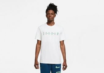 NIKE AIR JORDAN SPORT DNA CREW TEE WHITE