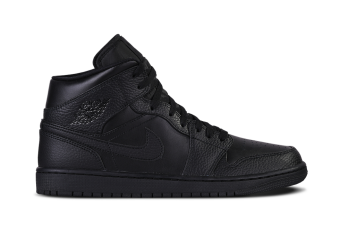 NIKE AIR JORDAN 1 RETRO MID TRIPLE BLACK