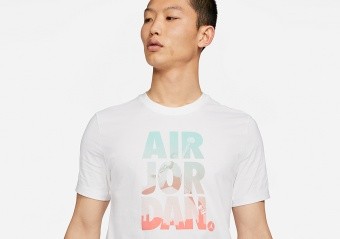 NIKE AIR JORDAN JUMPMAN CLASSICS GRAPHIC CREW TEE WHITE