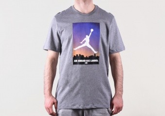 NIKE AIR JORDAN 23 TEE CARBON HEATHER