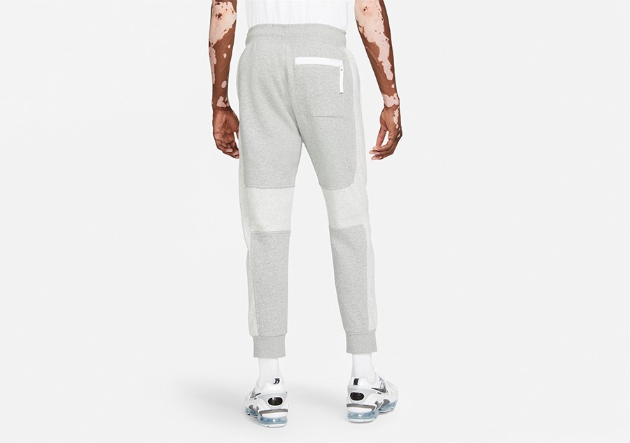 nike air fleece pants grey