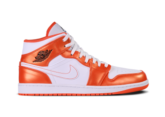 NIKE AIR JORDAN 1 RETRO MID SE METALLIC ORANGE