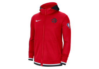 Nike Youth Nike Red Toronto Raptors Logo Showtime Performance Full-Zip  Hoodie