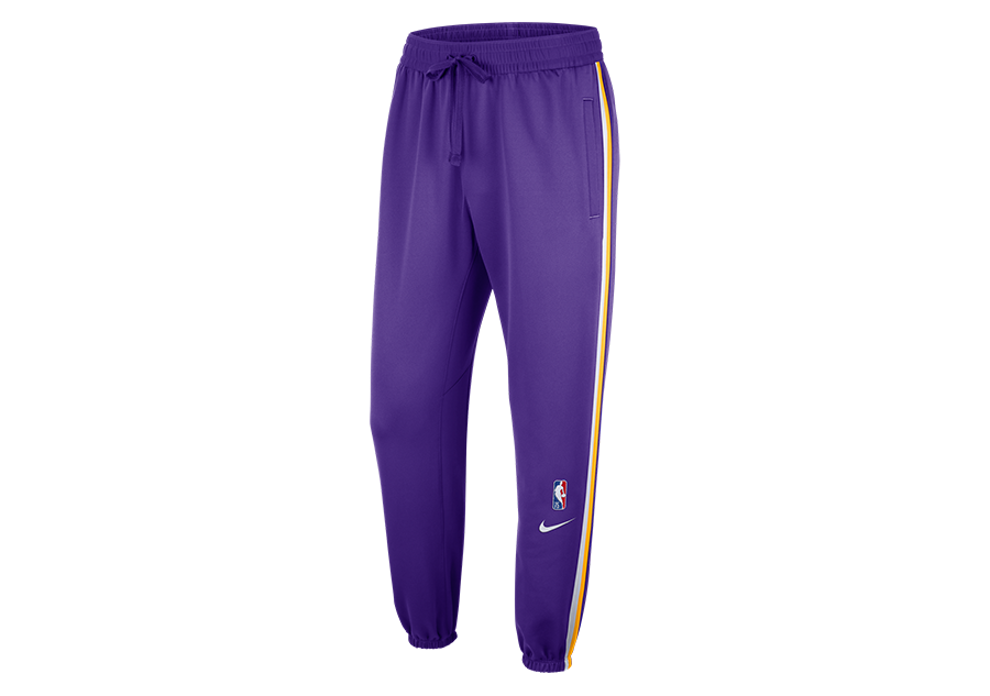 NIKE NBA LOS ANGELES LAKERS DRI-FIT SHOWTIME PANTS FIELD PURPLE