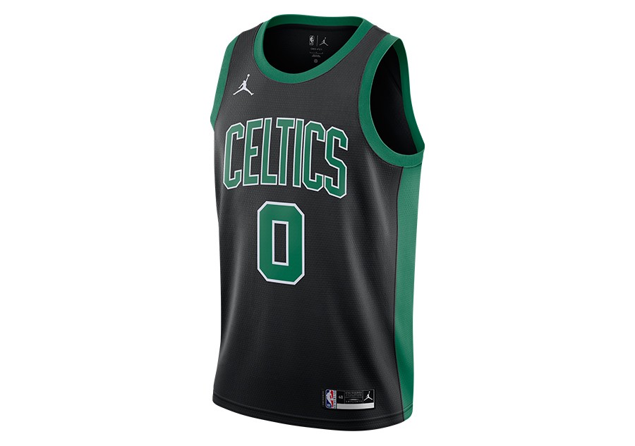 Boston Celtics No11 Kyrie Irving Green(Black No) Alternate Stitched NBA Jersey