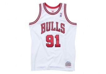 MITCHELL & NESS NBA SWINGMAN JERSEY CHICAGO BULLS - DENNIS RODMAN #91