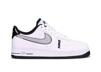 NIKE AIR FORCE 1 LOW '07 LV8 WHITE BLACK