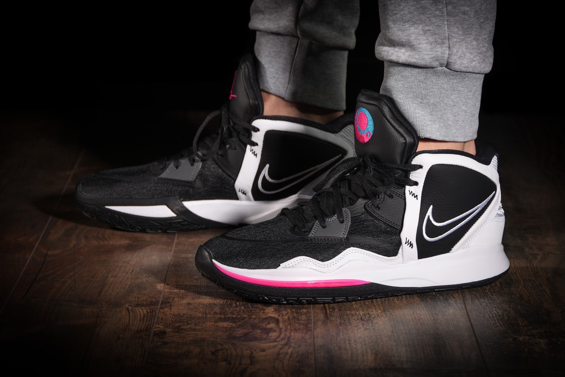 NIKE KYRIE 8 INFINITY BLACK WHITE BLUE