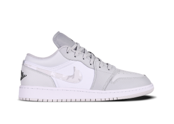 NIKE AIR JORDAN 1 RETRO LOW SE GS WHITE CAMO