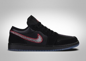 NIKE AIR JORDAN 1 RETRO LOW SE BLACK RED ORBIT